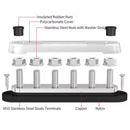 バスバー ２個セット 各6端子 300A 48VDC／300VAC ネジサイズM10