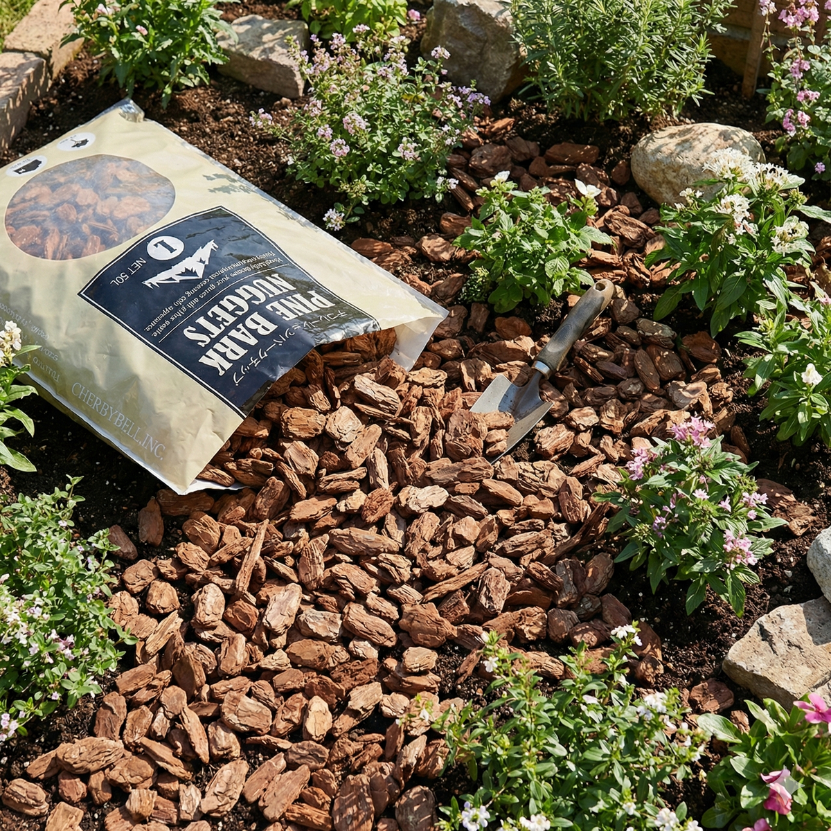 バークチップ 【Lサイズ / 50リットル】 園芸 ガーデニング マルチング