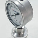 水圧計 0-0.6Mpa TC1.5インチ ステンレス SUS304  サニタリー