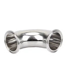 ヘルール 継手 90度 エルボー ステンレス SUS304 30mm 1.5インチ サニタリー