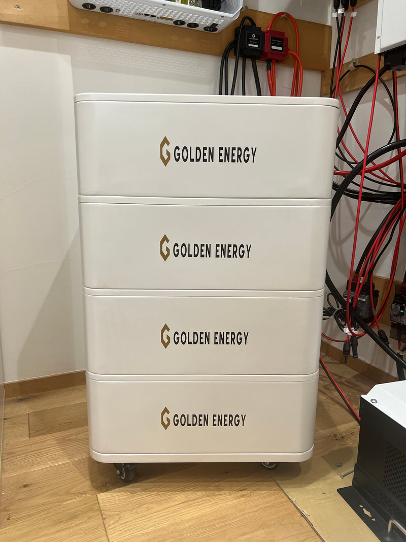 Golden Energy 48V 100Ah 蓄電池 バッテリー スタッキングタイプ