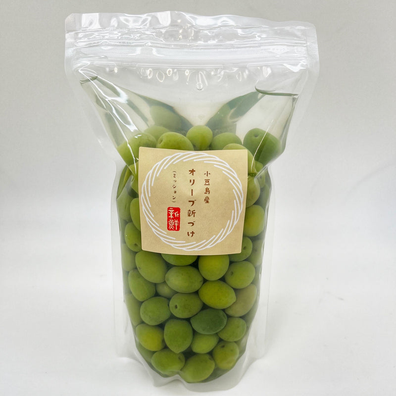 100% pickled Shodoshima olives