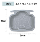 プール用フットバス （グレー）おけ 足洗場 たらい INTEXプール用　フットバス 信頼のINTEX