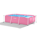 プール 2.2m フレームプール 大型プール ビニールプール INTEX インテックス 大型 長方形 220x150x60cm 水あそび レジャープール 家庭用プール キッズ 子供用プール 自宅用プール ベランダ