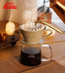 コーヒー ドリッパー 陶器 日本製 カリタ MI185 コーヒードリッパー おしゃれ 2〜4人用 美濃焼 日本 陶器 ドリップコーヒー 磁器 コーヒー用品 焼き物 ドリッパー ギフト プレゼント 敬老の日 誕生日 父の日 母の日 素朴