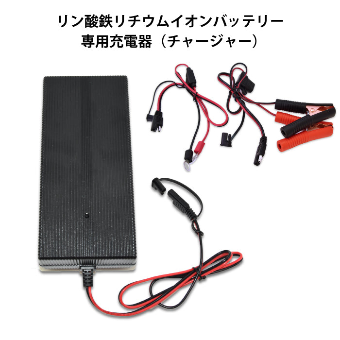 リン酸鉄リチウムイオンバッテリー専用充電器 48V / 51.2V仕様 出力