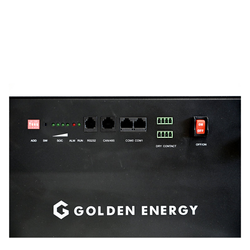 GOLDEN ENERGY TE4000PRO 51.2V 100Ah/TE2000 48V 50Ah リン酸鉄リチウムイオンバッテリー ラック式 Lifepo4