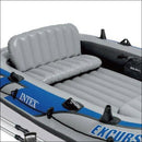 ボート ゴムボート 4人乗り マリンスポーツ アウトドア キャンプ 釣り 防災 防災グッズ 定員4人 エクスカーション4  エクスカージョン　４人用 intex<br>インテックス セット エアー式 ポンプ付き 船舶免許不要 重量21kg