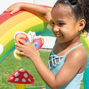 プール ビニールプール 子どもプール ベビープール キッズ マイガーデンプレイセンター INTEX インテックス すべり台付き シャワー付 水あそび レジャープール 家庭用プール キッズ 子供用プール 自宅用プール マイガーデン