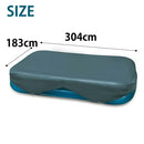 intex プール カバー プールカバー レクタングラープール 専用カバー 【304cm×183cm】インテックス ゴミ雨よけに プールカバー INT58484 スイムセンターファミリープール用