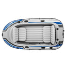 ボート ゴムボート 4人乗り マリンスポーツ アウトドア キャンプ 釣り 防災 防災グッズ 定員4人 エクスカーション4  エクスカージョン　４人用 intex<br>インテックス セット エアー式 ポンプ付き 船舶免許不要 重量21kg