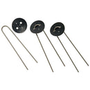 黒丸君（黒丸＋ピン）（１ケース200組）防草シート 押さえピン ２ケース以上要注文