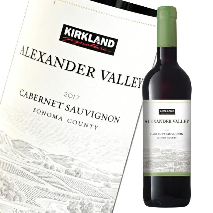 Cabernet Red Wine Wine 750ml Kirkland Alexander Valley