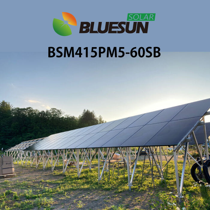 Solar panel monocrystalline high output 415W JPAC certified