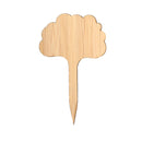 園芸ラベル フラワーラベル 木製 30本セット【おまけ付】