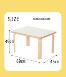 Sasaki Design Piccola Kids Kids Table carota H-40 Wooden Beech