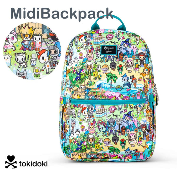 TOKIDOKI × JUJUBE Midi Back Pack Fantasy Paradise