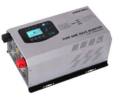 [Monitor price] Sine wave multi-inverter Rated output 3000W High output Maximum instantaneous output 9000W 3kW 12V or 24V AC input Built-in charger Low frequency sine wave Camping car Solar power generation
