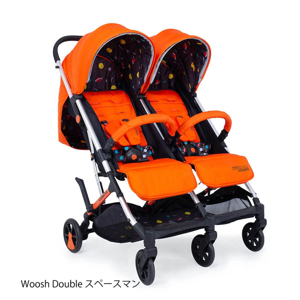Woosh Double (Spaceman) Stroller for two (Cosat) Woosh Double